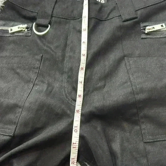 NWT I.AM.GIA Ursa Black Noir Convertible Cargo Pants, XS - Picture 6 of 15